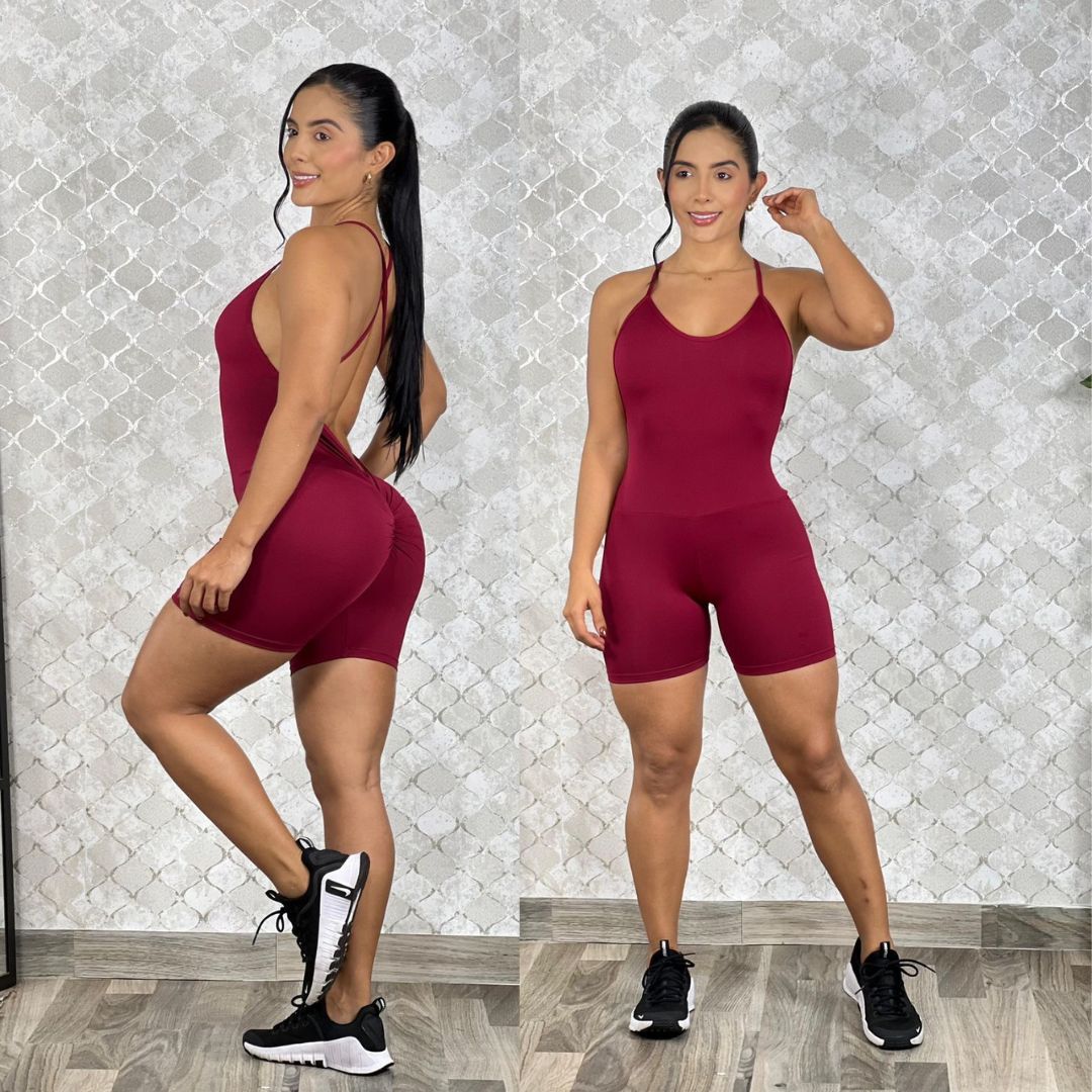 ENTERIZO PUSH UP TIRAS