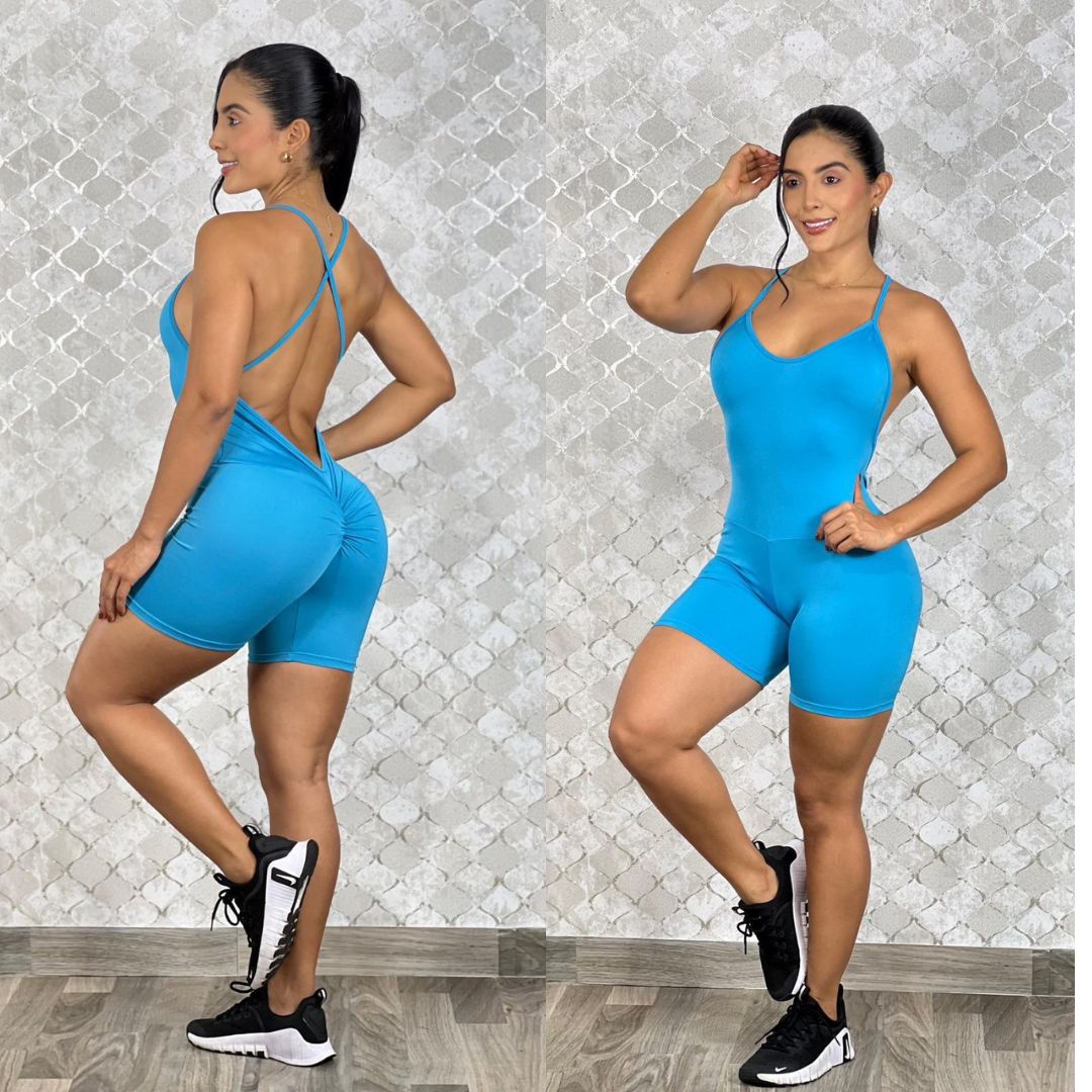 ENTERIZO PUSH UP TIRAS