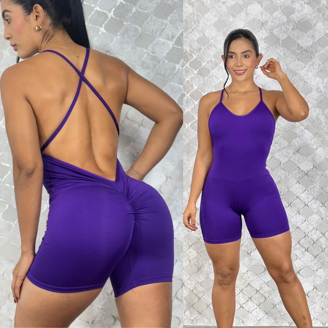 ENTERIZO PUSH UP TIRAS