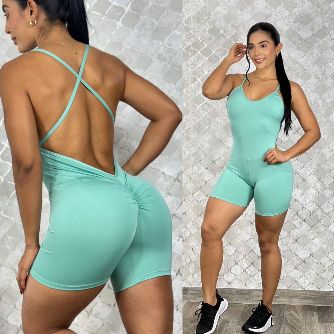 ENTERIZO PUSH UP TIRAS