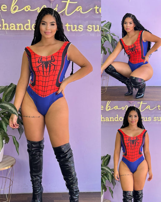 BODY HALLOWEN ARAÑA