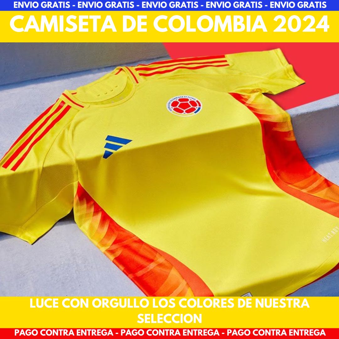 CAMISETA DE COLOMBIA TRJ