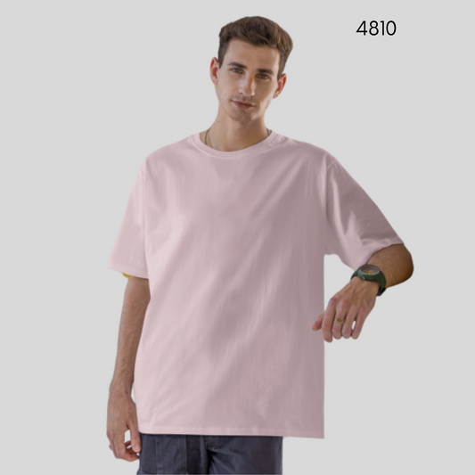 CAMISETA OVERSIZE LISA- ROSADO