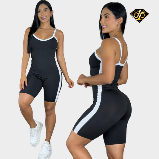 ENTERIZO PANDA CORTO TALLA: U NEGRO ID: 5064