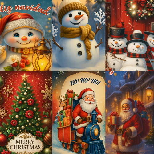 FUNDAS NAVIDEÑAS PARA PUERTAS 💎