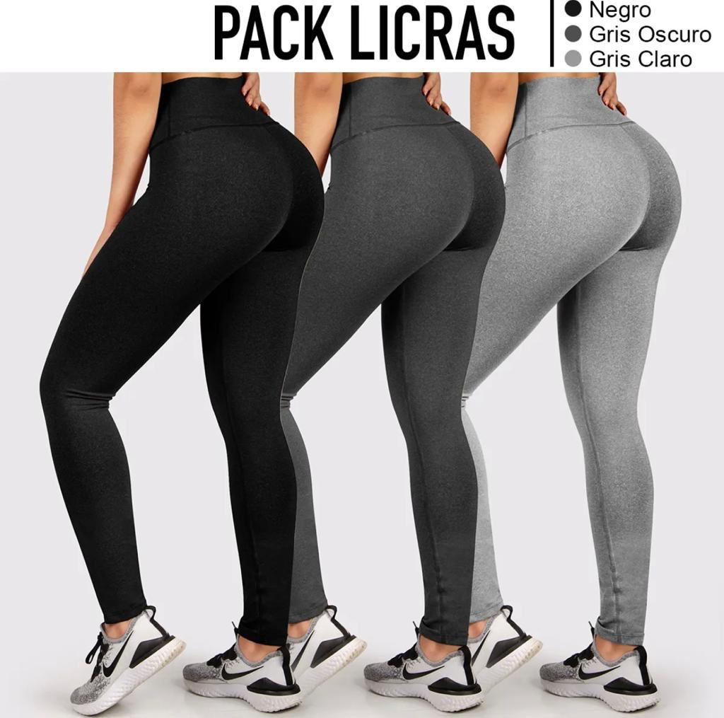 PACK DE LICRAS SUPLEX TALLA U